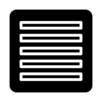 Menu icon for website or application. Concept of navigation and user interface. vector