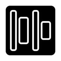 Alignment icon for text editing and formatting. Concept of design, layout, and presentation. vector