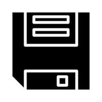 Floppy disk icon. Concept of data storage, backup, and obsolete technology. vector