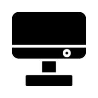 Computer monitor icon. Concept of technology, digital, and electronic. vector