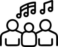 Family playing music together with digital instruments soft glow music themed background and copy space vector
