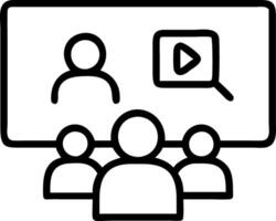Diverse professionals in conference with macro close up and plain background with copy space vector