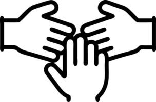 Close up of hands gesturing during a meeting soft bokeh background with copy space vector
