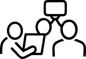 Abstract Hands Holding Digital Tablets in a Meeting vector