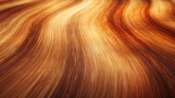 The image is of a wooden surface with a wavy texture. The wood appears to be brown and has a natural, organic feel to it. The wavy pattern of the wood creates a sense of movement and depth photo