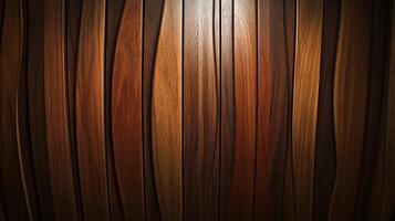 Close up of a wooden surface with a grainy texture. The wood appears to be aged and has a warm, natural feel photo