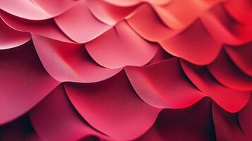 Red and pink wave pattern with a lot of detail. The image is abstract and has a lot of texture photo