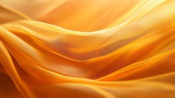 Yellow fabric with a wave pattern. The fabric is very soft and has a warm, inviting feel photo