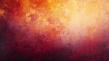 Vibrant red and orange background with a white and red splatter in the middle. The splatter is surrounded by the warm colors, creating a dynamic and energetic composition photo