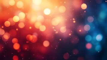 Colorful background with many small circles. The circles are of different sizes and colors. The background is a mix of red, blue, and yellow. The circles are scattered all over the background photo