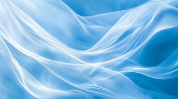 Blue and white background with a white line that is curving. The line is almost like a wave photo