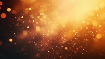 Bright orange background with a lot of small dots. The dots are scattered all over the background, creating a sense of movement and energy. Scene is lively and dynamic, with the orange background photo
