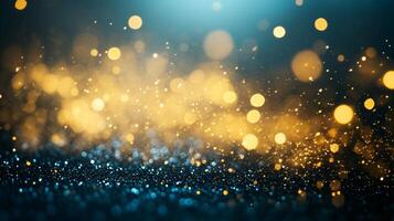 Bright and colorful background with a lot of glitter. The glitter is scattered all over the background, creating a sparkling effect. Scene is cheerful and festive photo