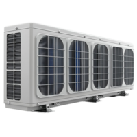 Modern Air Conditioning Unit with Sleek Design and Multiple Fans png