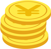 gold stacks currency png