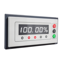 Digital control panel displaying precise settings , featuring buttons and indicators for operation. Ideal for industrial or technical applications png