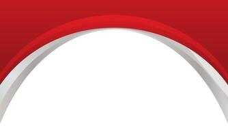 Red and white abstract background vector