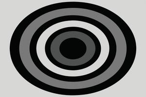 Abstract concentric circles graphic design. vector