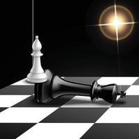 Chess Dashboard Stunning Dash Illustration for Game and App Design vector