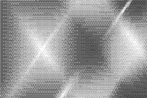 Bitmap pattern with pixel texture. Dotted gradient. Retro gradation of computer game bg. Abstract geometric halftone effect. Digital speckle dither wallpaper vector