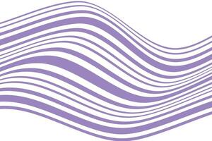 simple abstract soft purple color wavy line pattern vector