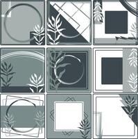 Monochromatic Square Designs vector