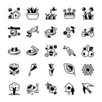 Nature and Spring vector