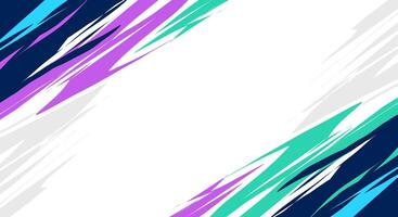 Abstract colorful sports background vector