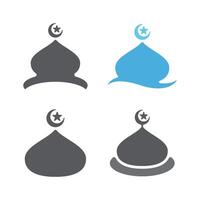 Mosque Logo Template Icon vector