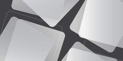 Abstract gray dynamic gradient background with simple square 3D look. Cool and luxury design. Eps10 vector