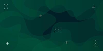 Dynamic green textured background design in 3D style with green color. EPS10 vector