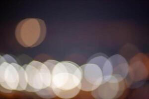 Colorful abstract bokeh effect for background photo