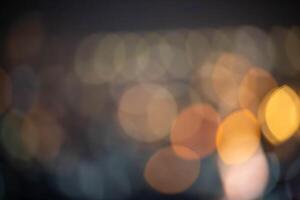 Colorful abstract bokeh effect for background photo