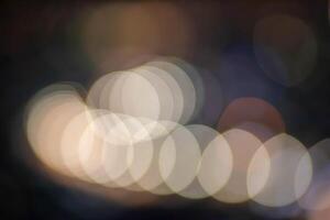 Colorful abstract bokeh effect for background photo