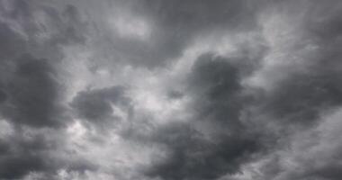 the sky with clouds of different colors before a thunderstorm photo