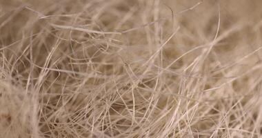 randomly wound synthetic threads for handmade products photo