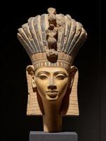ancient egyptian pharaoh statue photo