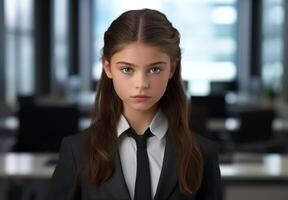 young professional in formal attire photo