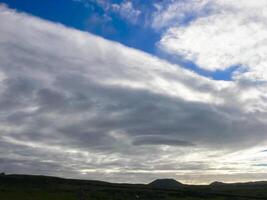 sky over Easter Island. Sky and clouds. photo