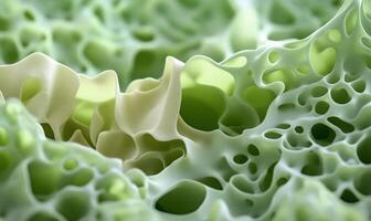 A close up of a green leaf photo
