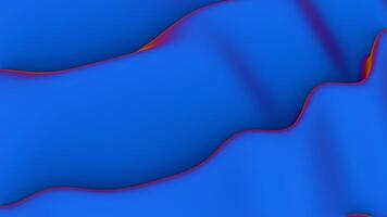 A blue and red abstract background with waves video