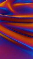 Abstract background with waves of red, blue and orange video