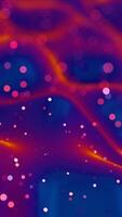 A colorful abstract background with bubbles and dots video