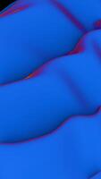 A 3d image of a blue and red wave video
