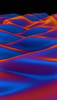 A computer generated image of waves in the ocean video
