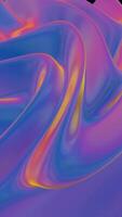 A computer generated image of a colorful wave video