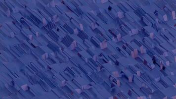 A blue and purple abstract background with many different shapes video