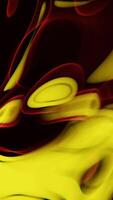 A yellow and red abstract background video