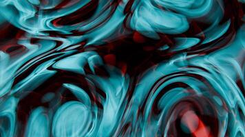A blue and red swirl pattern video