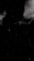 A computer generated image of a starry night sky video